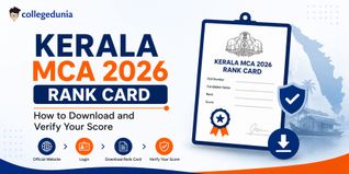 Kerala MCA 2026 Rank Card: How to Download and Verify Your Score